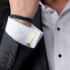 Personalized Signature Style Wedding Cufflinks cufflink.