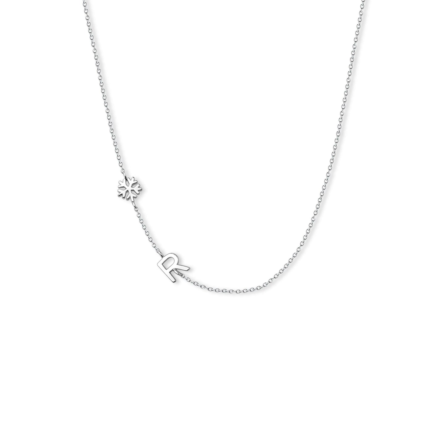 Personalized Vertical Charms and Birthstone Necklace Necklace.