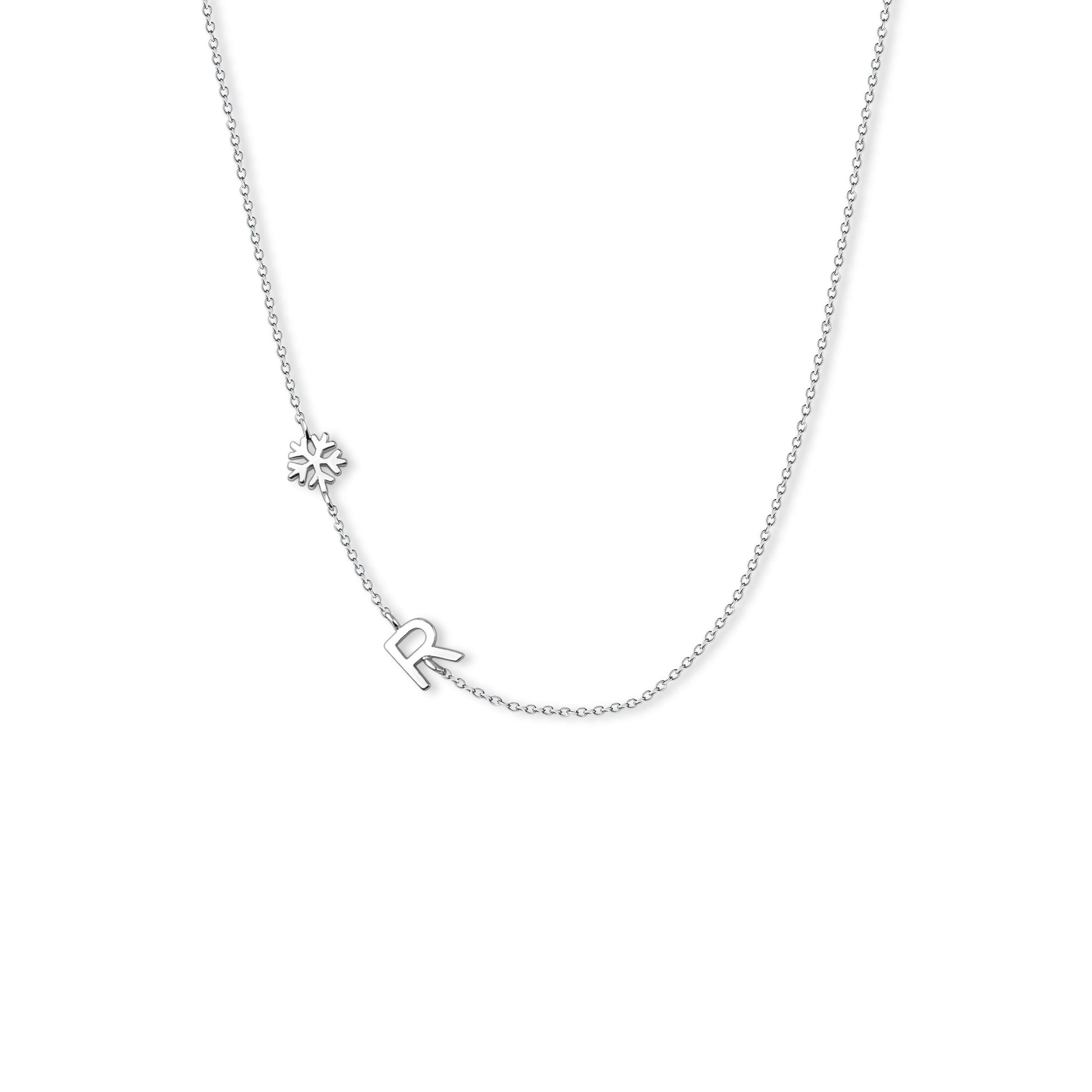 Personalized Vertical Charms and Birthstone Necklace Necklace.