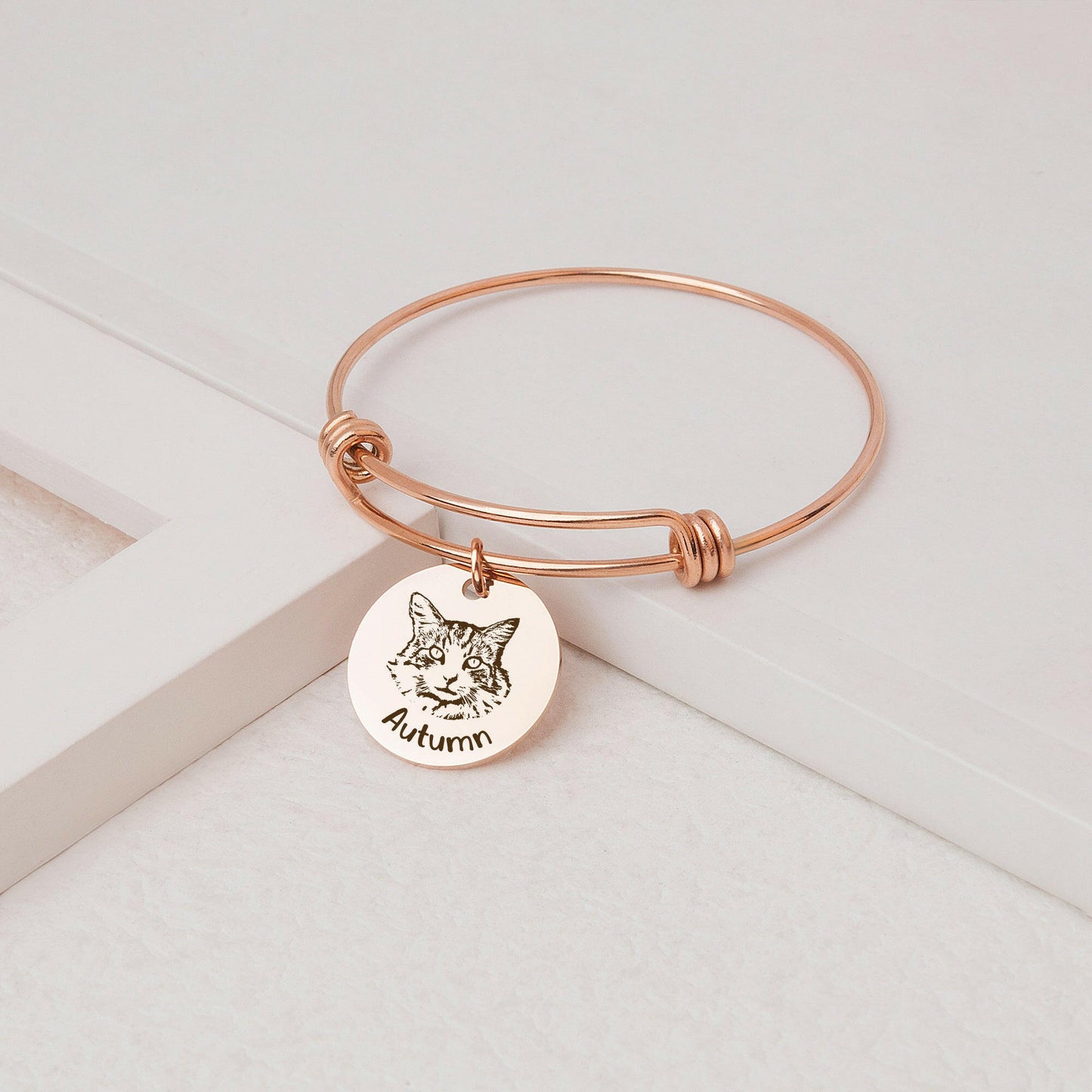 Pet Bracelet Personalized Pet Portrait Bracelet.