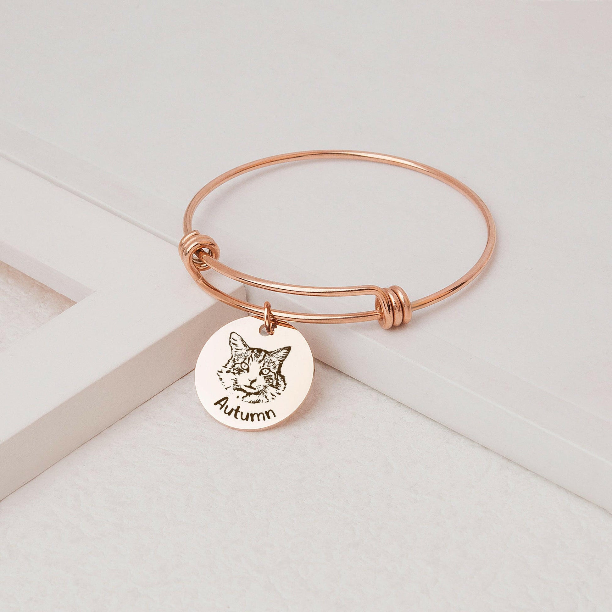 Pet Bracelet Personalized Pet Portrait Bracelet.