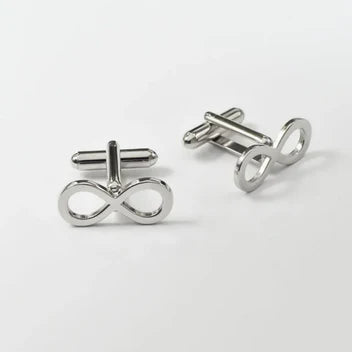 Custom Infinity Symbol Cufflinks