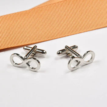 Custom Infinity Symbol Cufflinks