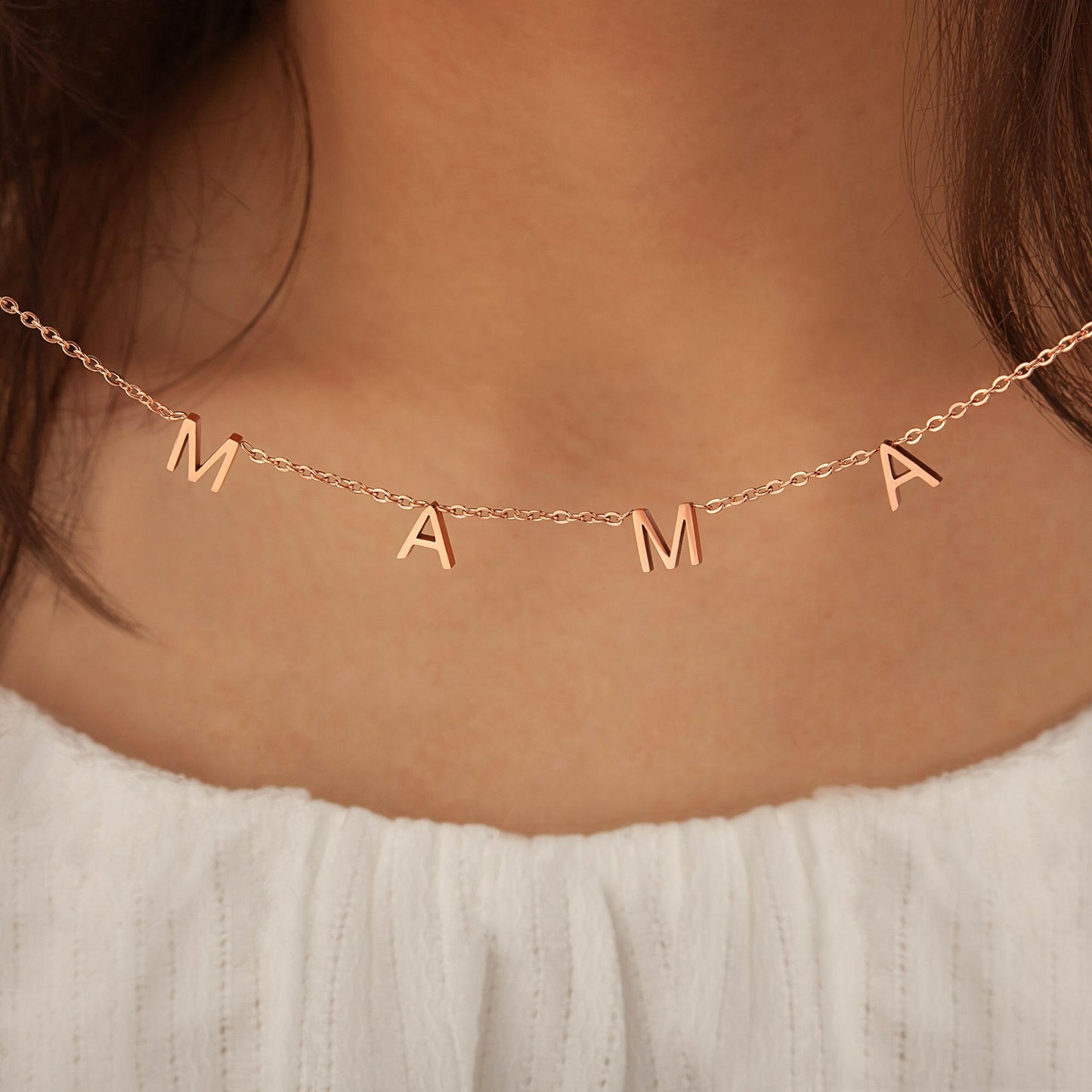 To an Amazing New Mom" Mama Necklace Gift Set Necklace.