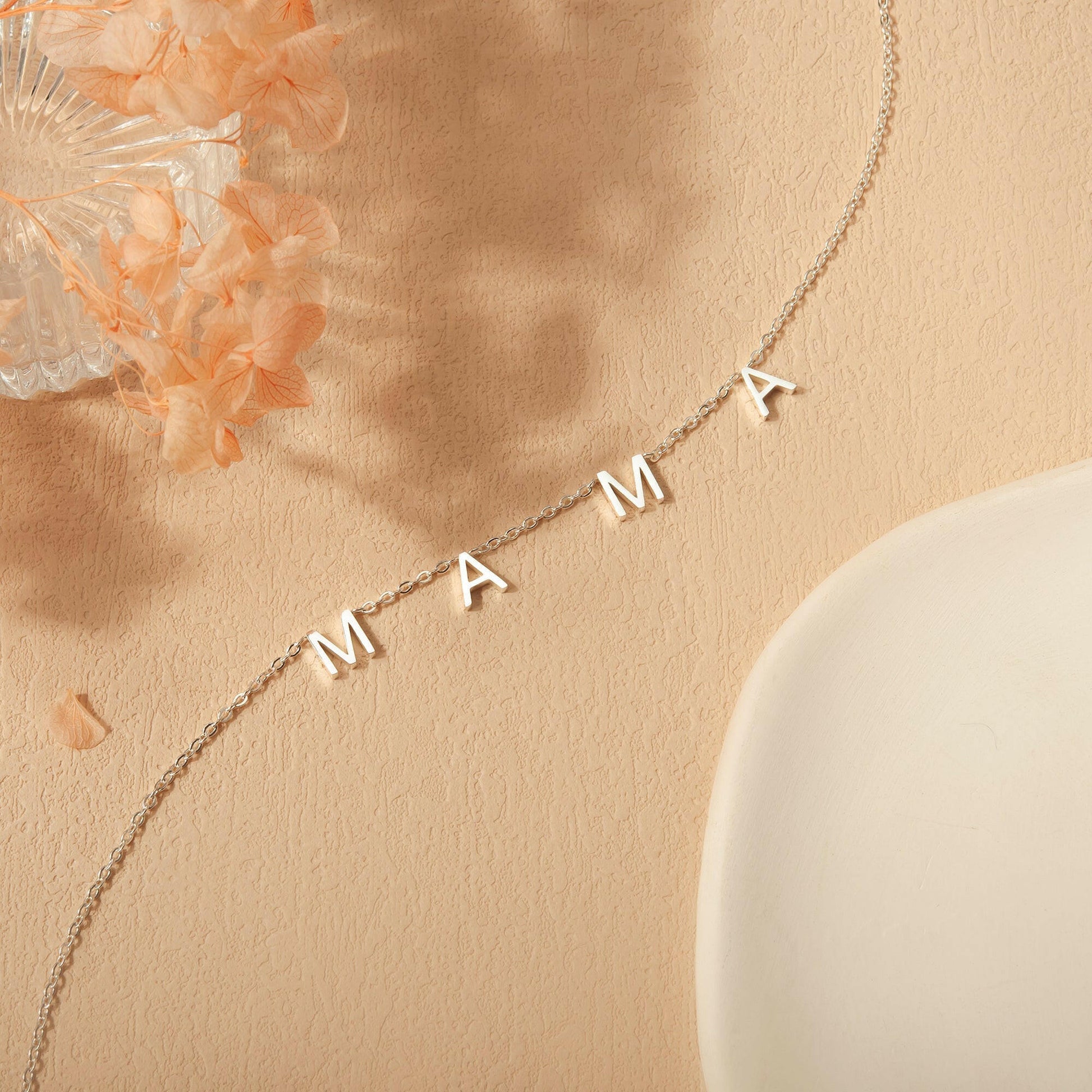 To an Amazing New Mom" Mama Necklace Gift Set Necklace.