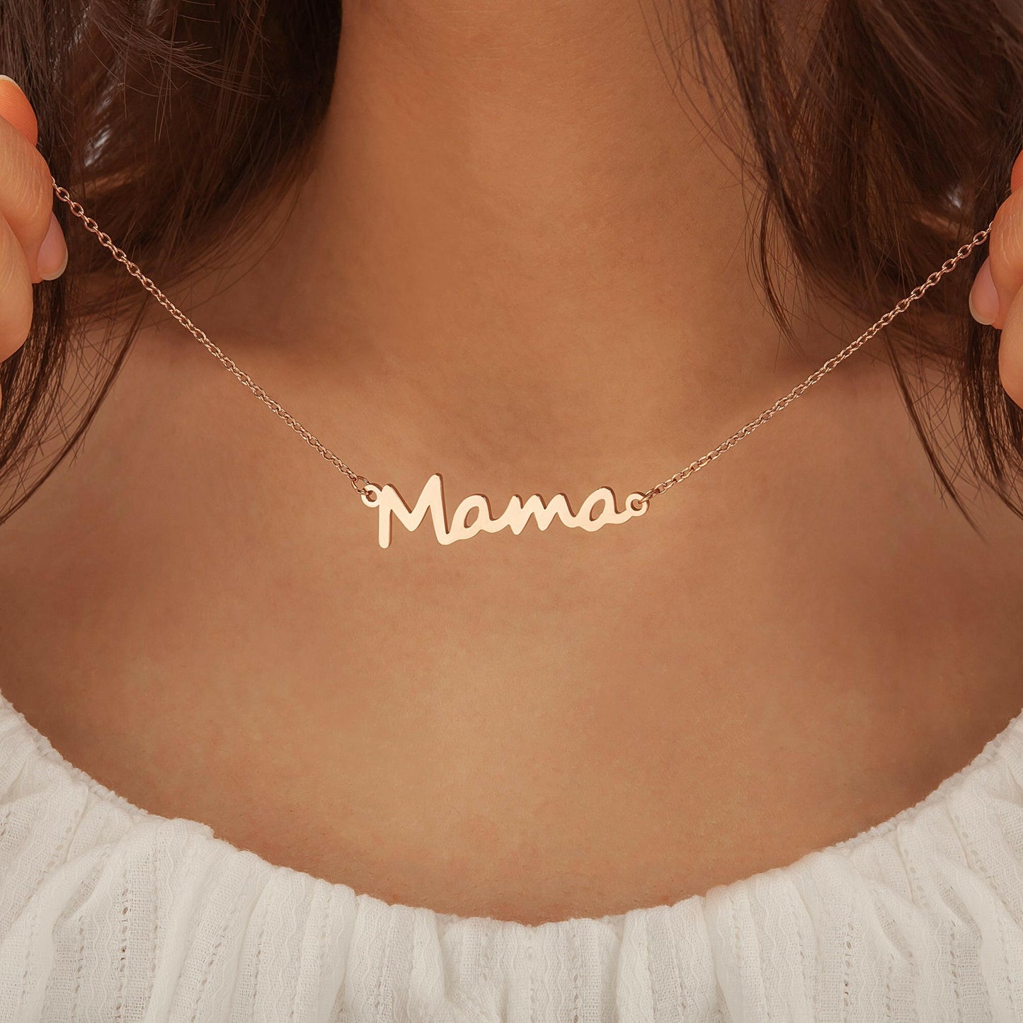 To my Beautiful Mom" Mama Necklace Gift Set Necklace.