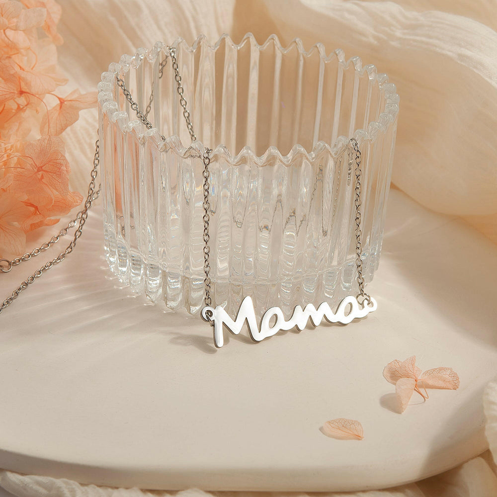 To my Beautiful Mom" Mama Necklace Gift Set Necklace.