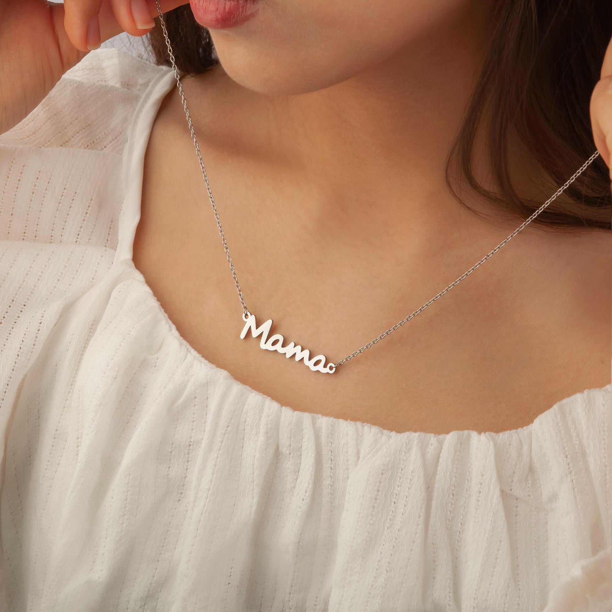 To my Beautiful Mom" Mama Necklace Gift Set - KAKTIYA