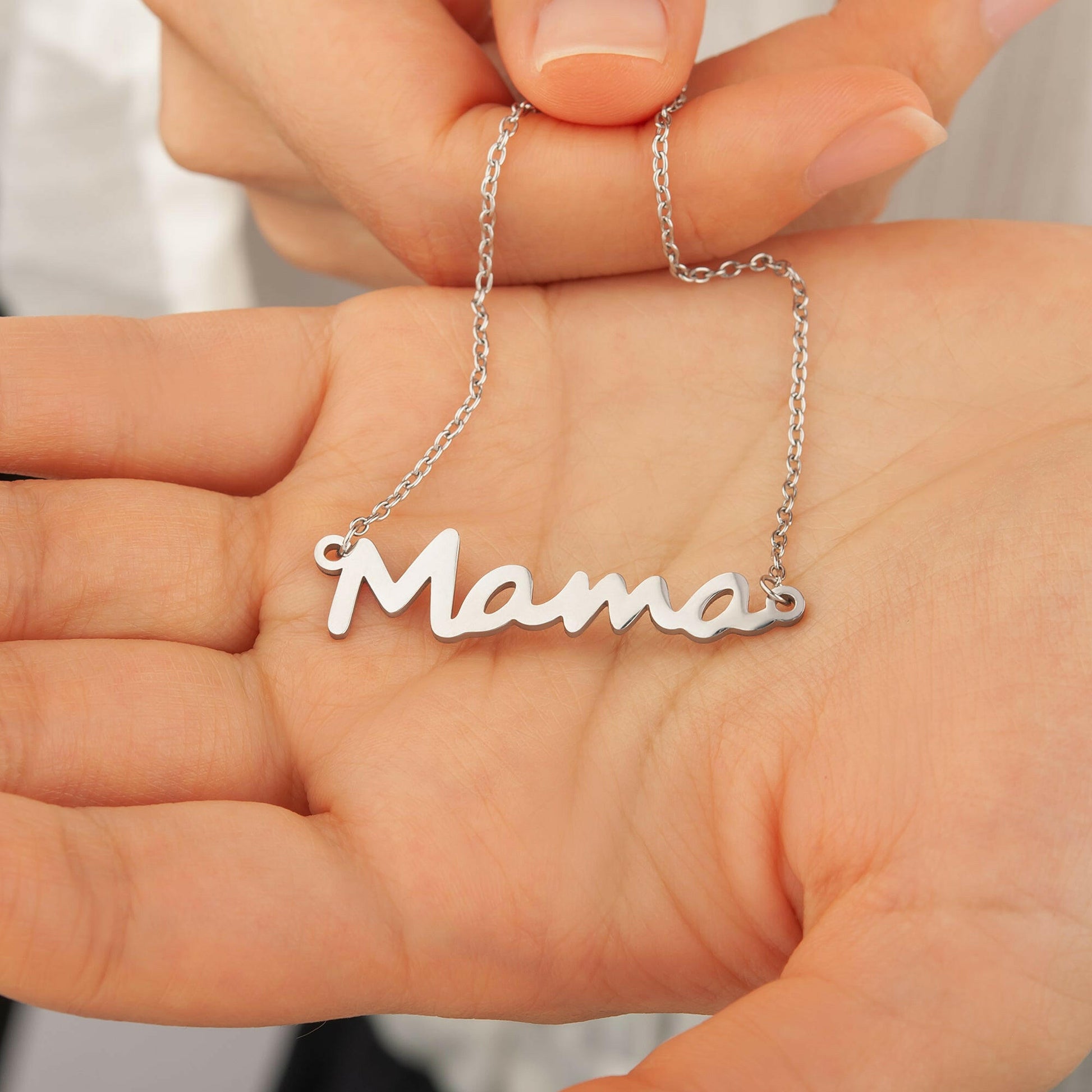 To my Beautiful Mom" Mama Necklace Gift Set - KAKTIYA