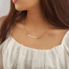 To my Beautiful Mom" Mama Necklace Gift Set Necklace.