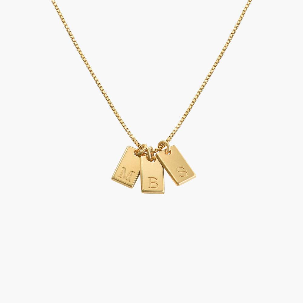 Willow Tag Initial Necklace